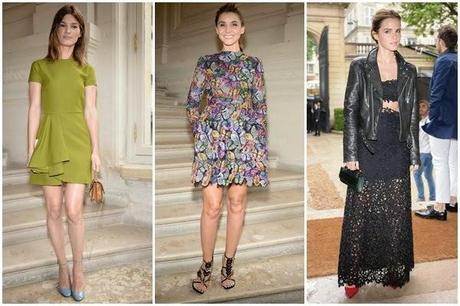 Haute Couture FW 14/15: Front Row Haute Couture FW 14/15: Front Row