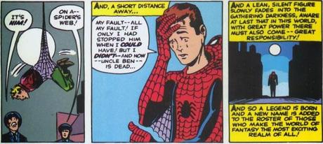 La frase más famosa de Spider-man es en realidad de Superman