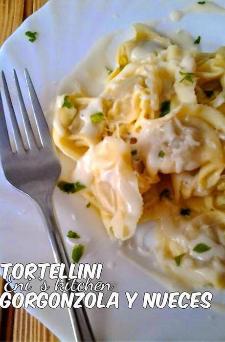 ¡Tortellini con gorgonzola y nueces de Giovanni Rana! ¡Tortellini con gorgonzola y nueces de Giovanni Rana!