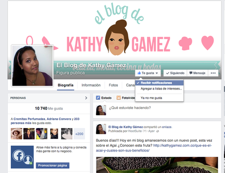 ¿Cómo no perderte las noticias de una fan page de facebook que sigas? Captura de pantalla 2014-07-11 a la(s) 9.21.55 a.m.