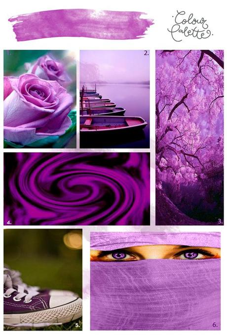 Para gustos los colores: MORADO paleta-morado
