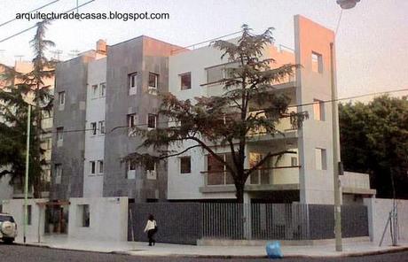 Edificio residencial contemporáneo en lote de esquina en Ciudad de Buenos Aires