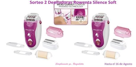 Sorteo 2 Depiladoras Silence Soft de Rowenta Sorteo 2 Depiladoras Silence Soft de Rowenta