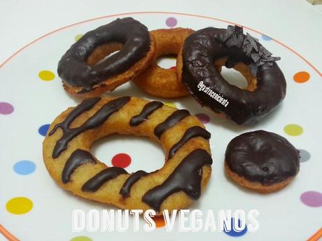Donuts de Chocolate Veganos Donuts de Chocolate Veganos