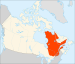 English: Québec Province within Canada. Españo...