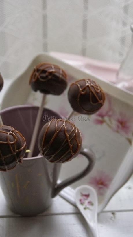 Pop Cakes de Chocolate y Dulce de Leche