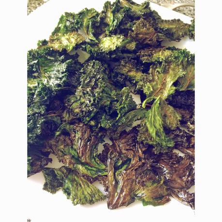 Receta: Chips de Kale