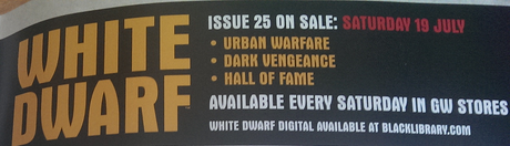Pre de White Dwarf Weekly número 25 de julio Pre de White Dwarf Weekly número 25 de julio