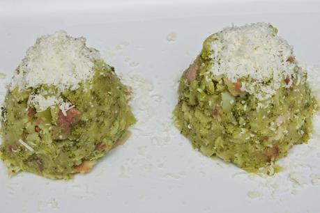 Pastel de brócoli, patata y bacon Pastel de brócoli, patata y bacon