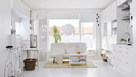 La casa de tus sueños Estudio con cocina, dormitorio, salón y comedor