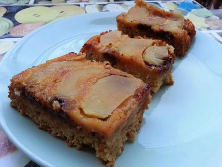 Pastelitos de avena, plátano y manzana