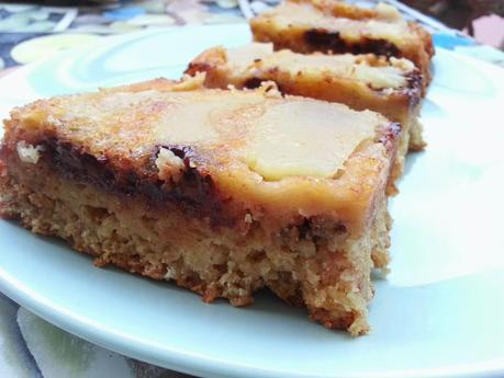 Pastelitos de avena, plátano y manzana