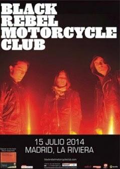 Black Rebel Motorcycle Club en Madrid.
