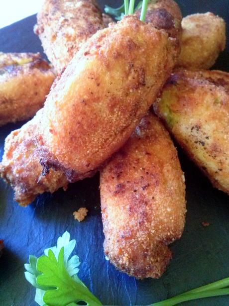 Falsas Croquetas de Calabaza y Zanahorias Falsas Croquetas de Calabaza y Zanahorias