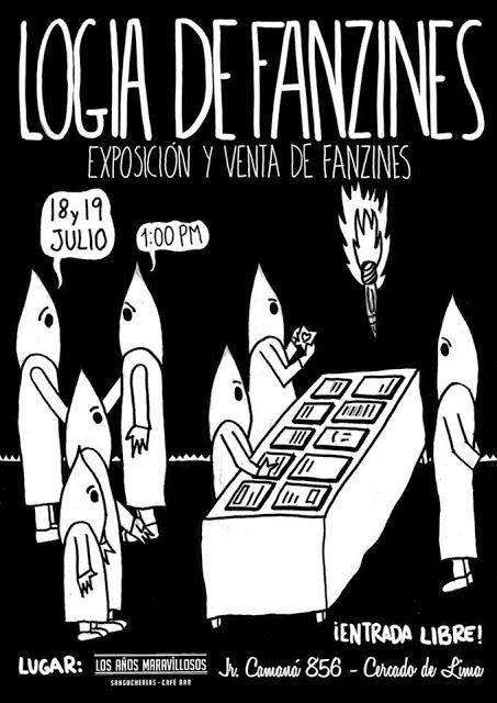 Logia de Fanzines el 18 y 19 de julio Logia de Fanzines el 18 y 19 de julio