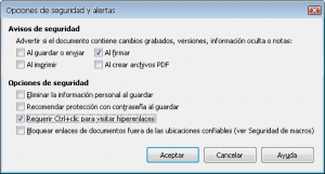 ¿Cómo se hace? Acceder a vínculos directamente. opciones de seguridad y alertas