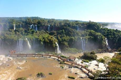 Foz de Iguazú: las cascadas en Brasil