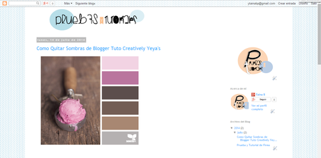 Como Quitar sombras de las imágenes de Blogger Como Quitar sombras de las imágenes de Blogger