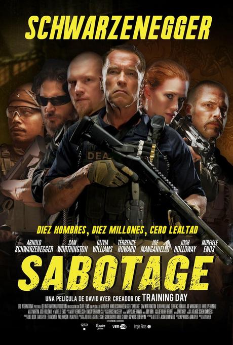 Crítica de cine: 'Sabotage'