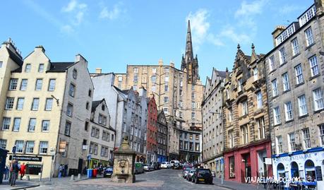 Tras las huellas de Harry Potter en Edimburgo VictoriaStreet