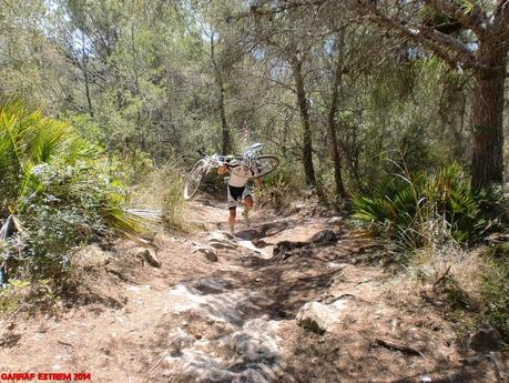 Cronica de la I BTT GARRAF EXTREM  04/05/2014