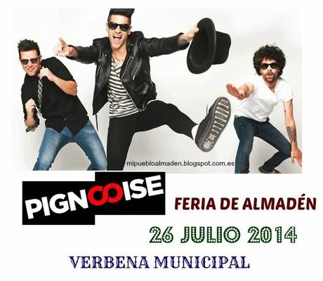 Pignoise en la feria de Almadén 2014