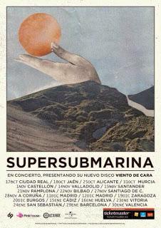 Primeras fechas de la nueva gira de Supersubmarina