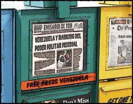 Venezuela potencia militar Newsstand cómic - Venezuela como potencia militar