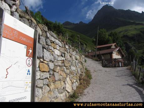 Ruta Tuiza Siegalavá: Saliendo de Tuiza de Arriba