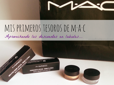 Haul M·A·C, mis primeros tesoros Haul M·A·C, mis primeros tesoros