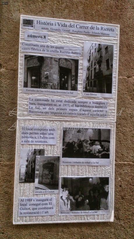 ARTE HISTORIA Y VIDA DEL CARRER DE LA RIERETA...3ª PARTE...TRABAJO Y BÚQUEDA DE PAOLA RANGHINO...BARCELONA...16-07-2014.