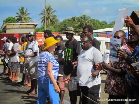 Lungaville; en la Isla del Espiritu Santo, Vanuatu