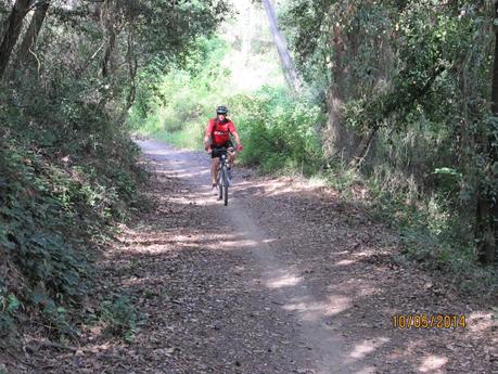 La Sentiu - Bruguers - Begues - Sant Climent - Gavá.  10/05/2014