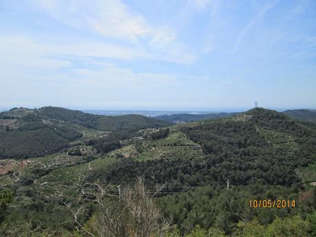 La Sentiu - Bruguers - Begues - Sant Climent - Gavá.  10/05/2014