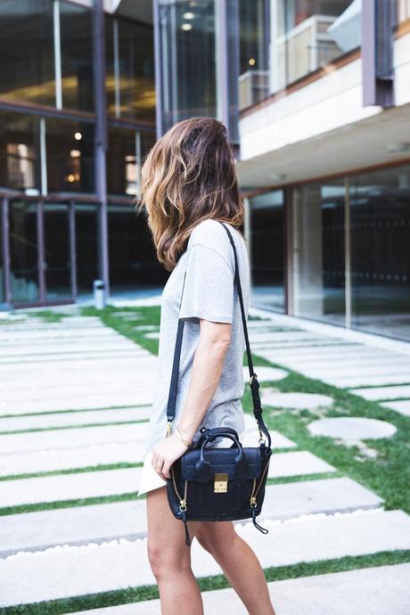 MAGIC COLORS White_Skort-Black_Sandals_Boots-Outfit-Street_Style-10