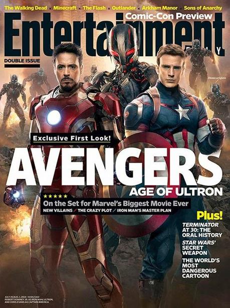 LOS VENGADORES: LA ERA DE ULTRON: PRIMER VISTAZO OFICIAL DE  DESDE LA PORTADA DE LA ENTERTAINMENT WEEKLY