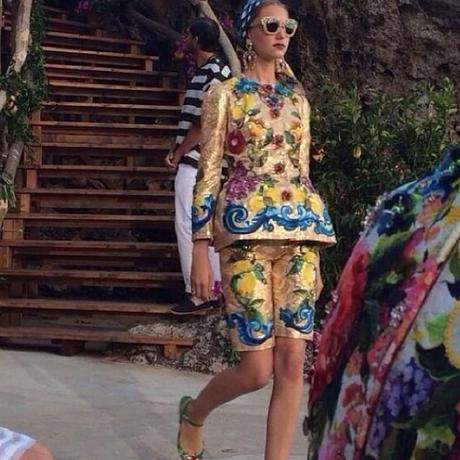 DOLCE & GABBANA: ALTA MODA EN CAPRI