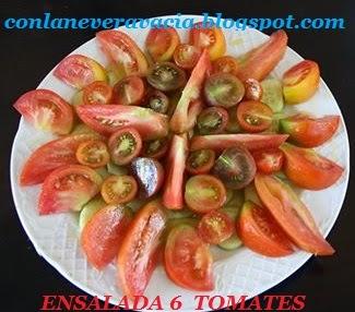 conlaneveravacia.blogspot.com ENSALADA 6 TOMATES