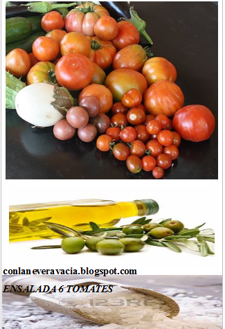 conlaneveravacia.blogspot.com ENSALADA 6 TOMATES