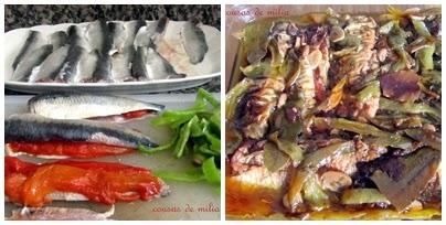 Sardinas rellenas en escabeche Sardinas rellenas en escabeche
