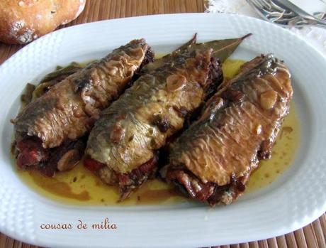 Sardinas rellenas en escabeche Sardinas rellenas en escabeche