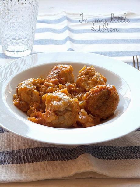 Albondigas de pollo en Multicook Pro Albondigas de pollo en Multicook Pro