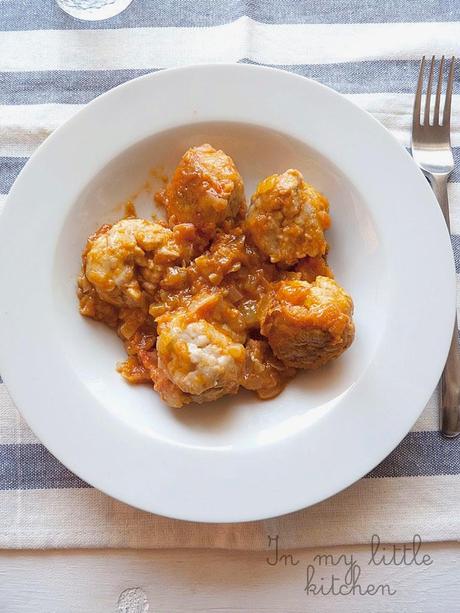 Albondigas de pollo en Multicook Pro Albondigas de pollo en Multicook Pro