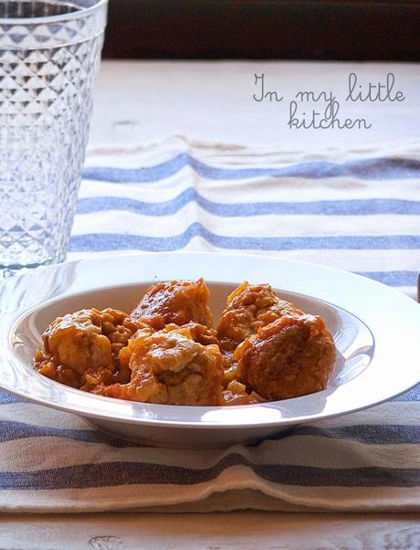 Albondigas de pollo en Multicook Pro Albondigas de pollo en Multicook Pro