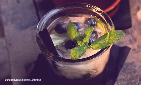 mojito de arándanos #viernesontherocks #chocoas mojito arándanos
