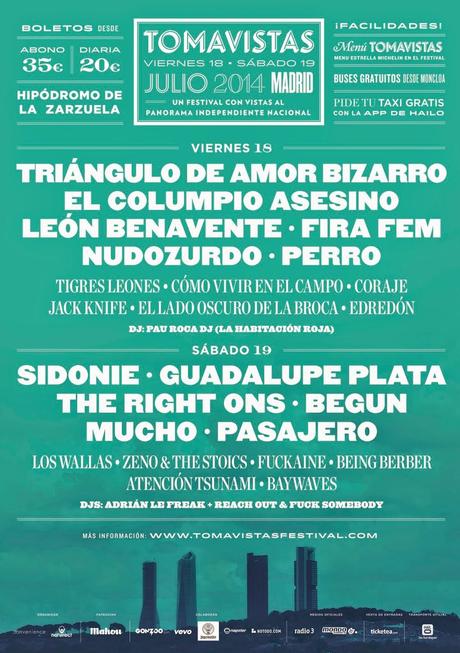 Festival Tomavistas, una nueva iniciativa en el Hipódromo de Madrid. Festival Tomavistas, una nueva iniciativa en el Hipódromo de Madrid.