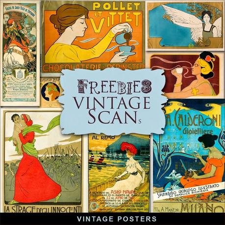 ❀ Jueves de Freebie ... Art Nouveau! 3 ❀ Jueves de Freebie ... Art Nouveau! 3