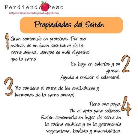 Receta de Seitan con Gluten de Trigo-Menu 01-09-2013 Receta de Seitan con Gluten de Trigo-Menu 01-09-2013