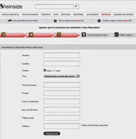 Sheinside compras en linea Sheinside compras en linea