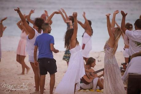 Celebra especialmente con una ceremonia holística en Tu boda o festejo en la Riviera Maya